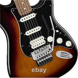 Autorisé ! Floyd Rose Fender Player Stratocaster HSS Corps en aulne MIM Sunburst