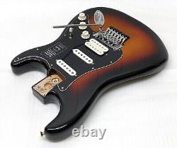 Autorisé! Floyd Rose Fender Player Stratocaster HSS Corps en aulne MIM Sunburst