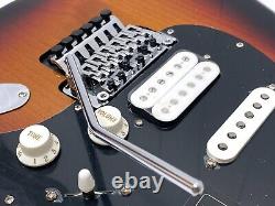 Autorisé! Floyd Rose Fender Player Stratocaster HSS Corps en aulne MIM Sunburst