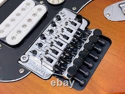 Autorisé! Floyd Rose Fender Player Stratocaster HSS Corps en aulne MIM Sunburst