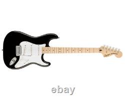 Boîte ouverte Squier Affinity Series Stratocaster Noir avec touche en érable