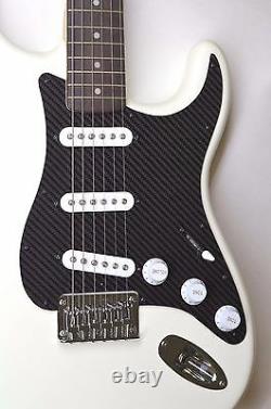 Carbon Fiber Guitare Pickguard 11-hole Fits Fender Stratocaster