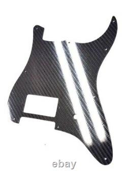 Carbon Fiber Guitare Single Humbucker Pickguard Pour Fender Stratocaster Strat