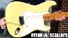 Cette Guitare Sonne Incroyable Sans Micros 1996 Fender Stratocaster Classique Nylon Yngwie Stcl Ym.