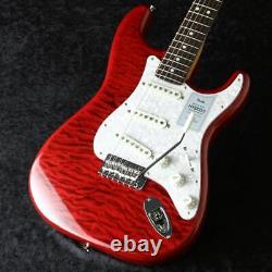 Collection Fender 2024 Made in Japan Hybrid II Stratocaster Rouge Béryl avec housse de transport