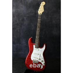 Collection Fender 2024 Made in Japan Hybrid II Stratocaster Rouge Béryl avec housse de transport