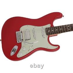 Collection Fender 2024 fabriquée au Japon Hybrid II Stratocaster HSS rouge Modena