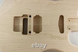 Corps De Guitare Maple Hxs S'adapte Fender Strat Stratocaster Cou Floyd Rose J605
