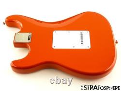 Corps Fender Squier Classic Vibe 50s Strat + quincaillerie Stratocaster Fiesta Red