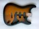 Corps Stratocaster En 2 Pi&egrave;ces &ndash; 4,4 Lb / Sunburst / Nitro Satin, Sp&eacute;cifications Fender Strat<br/>