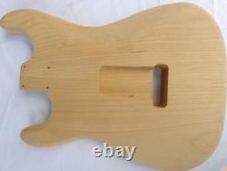 Corps de Stratocaster 2pcs joint central en aulne nord-américain non fini ? 4.0Lbs