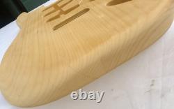Corps de Stratocaster 2pcs joint central en aulne nord-américain non fini ? 4.0Lbs