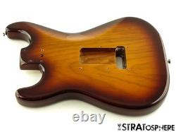 Corps de Stratocaster Fender American Professional II Stratocaster, finition Aged Cherry Burst