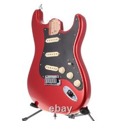 Corps de Stratocaster Fender American Ultra II finition Sinister Red entièrement équipé