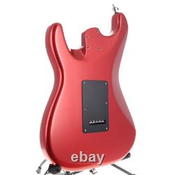 Corps de Stratocaster Fender American Ultra II finition Sinister Red entièrement équipé