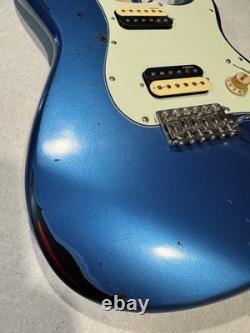 Corps de Stratocaster en aulne relic, chargé, finition nitro après-vente