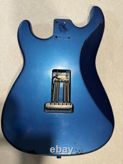 Corps de Stratocaster en aulne relic, chargé, finition nitro après-vente