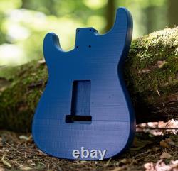 Corps de guitare Fender Stratocaster imprimé en 3D, vibrato, bleu