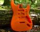 Corps De Guitare Fender Stratocaster Imprim&eacute; En 3d, Vibrato, Orange