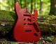 Corps De Guitare Fender Stratocaster Imprim&eacute; En 3d, Vibrato, Rouge