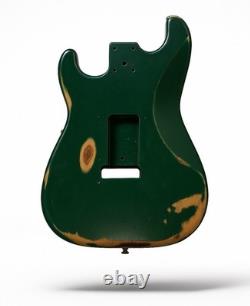 Corps de guitare Genuine Fender Custom Heavy Relic Strat Tele vieilli à la main vintage