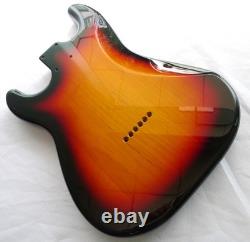 Corps de guitare Hardtail Strat Stratocaster, 3 pièces en aulne nord-américain 3TS ? 4,6 lbs
