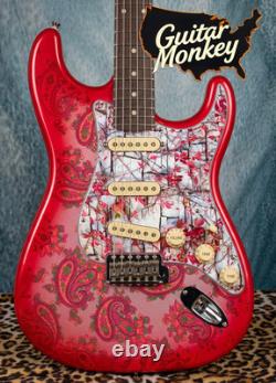 Corps de remplacement Fender Stratocaster HSH en aulne Paisley avec cavité blindée