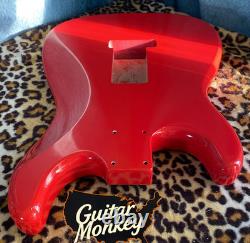 Corps de remplacement Fender Stratocaster HSH en aulne Paisley avec cavité blindée