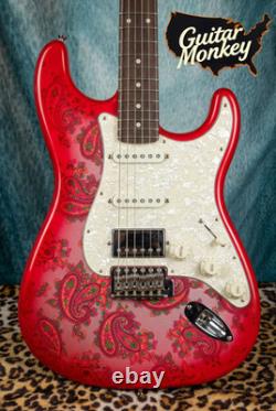 Corps de remplacement Fender Stratocaster HSH en aulne Paisley avec cavité blindée