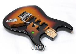 Corps en aulne Fender Player Stratocaster authentique Floyd Rose autorisé en Sunburst MIM