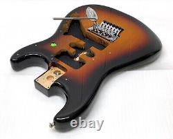 Corps en aulne Fender Player Stratocaster authentique Floyd Rose autorisé en Sunburst MIM