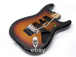 Corps en aulne Fender Player Stratocaster authentique Floyd Rose autorisé en Sunburst MIM