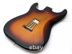 Corps en aulne Fender Player Stratocaster authentique Floyd Rose autorisé en Sunburst MIM