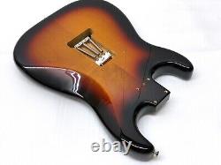 Corps en aulne Fender Player Stratocaster authentique Floyd Rose autorisé en Sunburst MIM