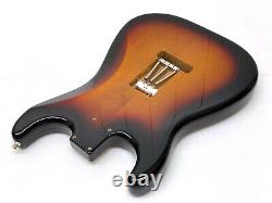 Corps en aulne Fender Player Stratocaster authentique Floyd Rose autorisé en Sunburst MIM