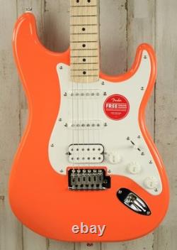 Démo Squier Sonic Stratocaster HSS Corail tahitien (321)