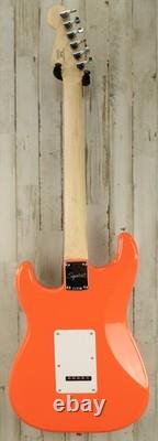 Démo Squier Sonic Stratocaster HSS Corail tahitien (321)