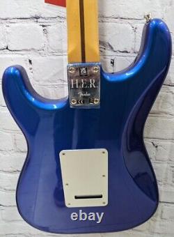 Édition Limitée Fender H. E. R. Stratocaster, Touche en Érable, Blue Marlin