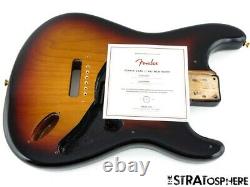 Etats-unis Fender Srv Stevie Ray Vaughan Stratocaster Body 3 Color Sunburst