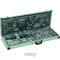 Étui en bois Fender Classic Series pour Strat/Tele, édition limitée, vert surf