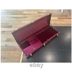 Étui rigide Fender Stratocaster/Telecaster rouge vin