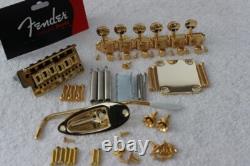 FENDER Stratocaster OR 2 1/16 Kit de matériel avec accordeurs Guitare Strat NOUVEAU 005-9561