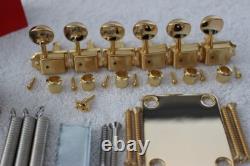 FENDER Stratocaster OR 2 1/16 Kit de matériel avec accordeurs Guitare Strat NOUVEAU 005-9561