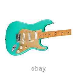 Fender 40th Anniversary Stratocaster Satin Seafoam Vert Guitare Électrique