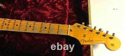 Fender 57 Stratocaster Heavy Relic 2020 Aged Black 7.3lbs Strat Custom Shop
