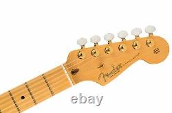 Fender 75e Anniversaire Stratocaster Commémoratif Maple 2-color Bourbon Burst