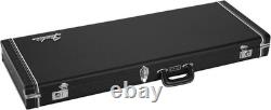 Fender 996106306 Étui en Bois Série Classique, Stratocaster/Telecaster, Noir
