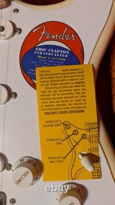 Fender American Eric Clapton Signature Stratocaster Blanc Olympique