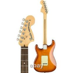 Fender American Interprète Stratocaster Rosewood Fb Guitare Électrique Honey Burst