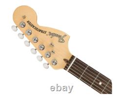 Fender American Performer Stratocaster Arctic White avec touche en palissandre - Boîte ouverte